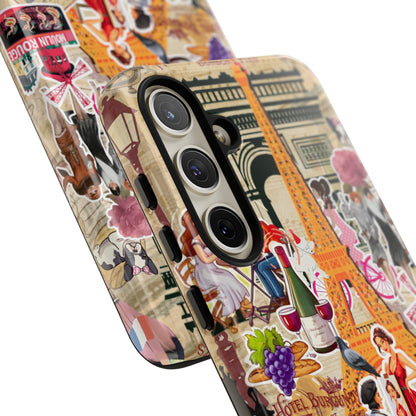 Paris Nostalgia Tough Phone Case