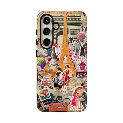 Paris Nostalgia Tough Phone Case