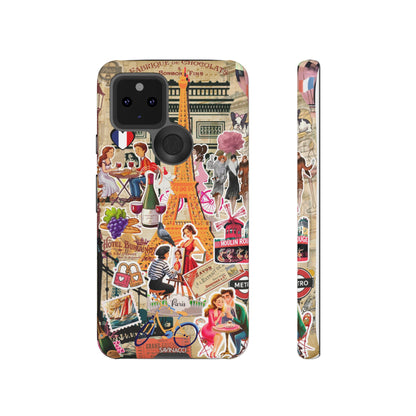 Paris Nostalgia Tough Phone Case