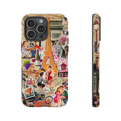 Paris Nostalgia Tough Phone Case