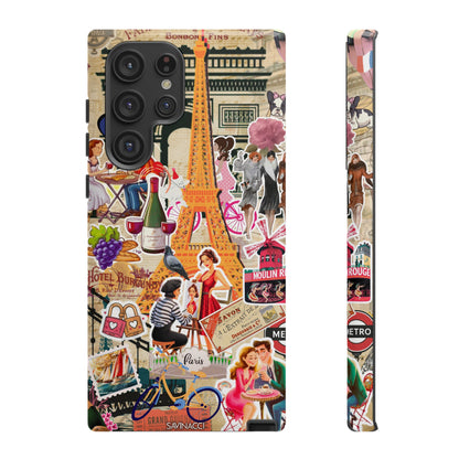 Paris Nostalgia Tough Phone Case