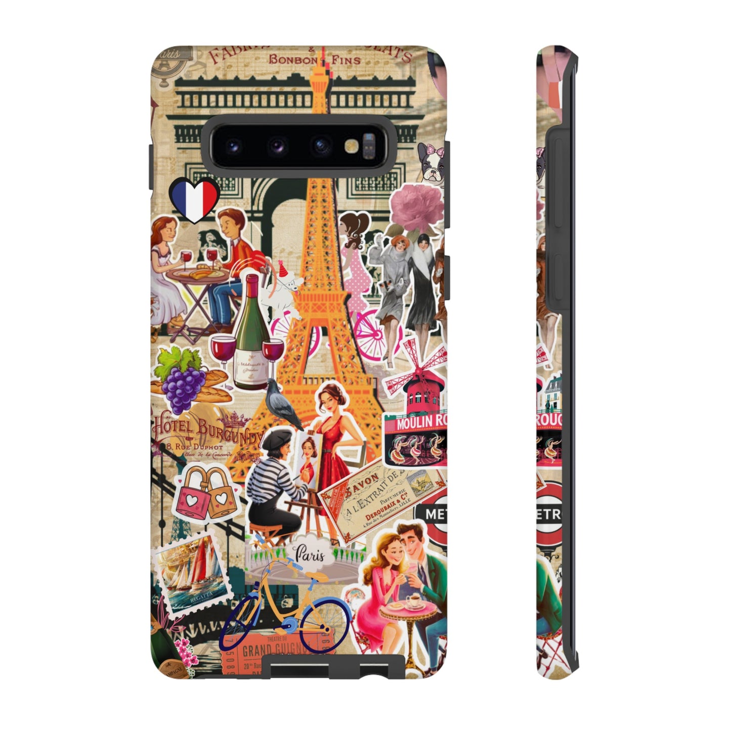 Paris Nostalgia Tough Phone Case