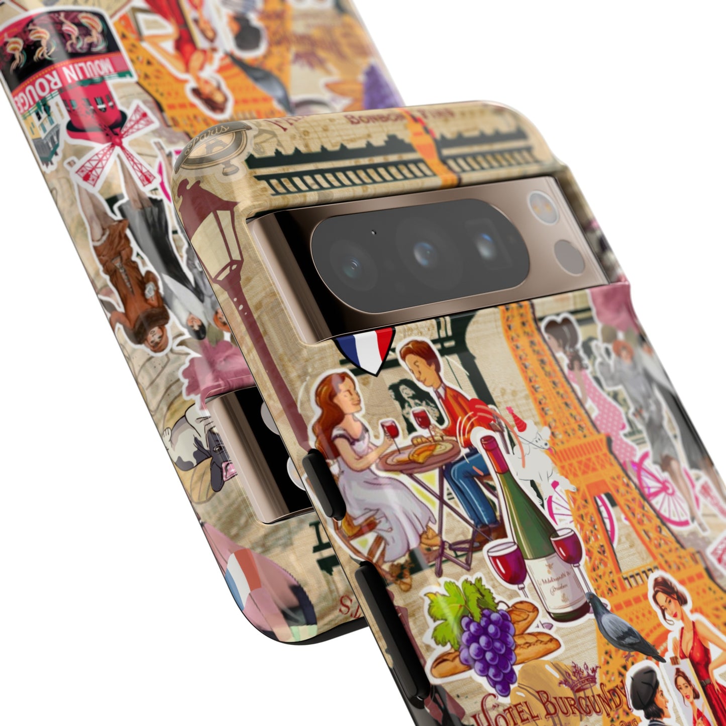 Paris Nostalgia Tough Phone Case