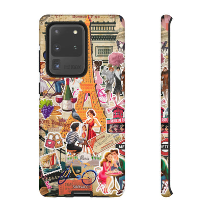 Paris Nostalgia Tough Phone Case