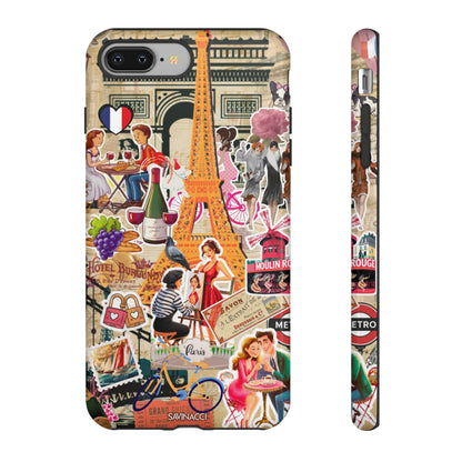 Paris Nostalgia Tough Phone Case