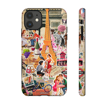 Paris Nostalgia Tough Phone Case