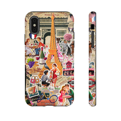 Paris Nostalgia Tough Phone Case