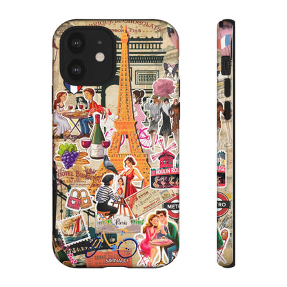 Paris Nostalgia Tough Phone Case