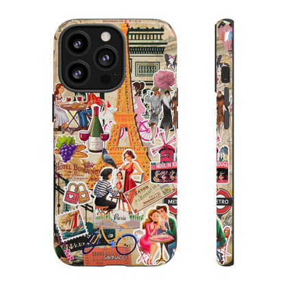 Paris Nostalgia Tough Phone Case