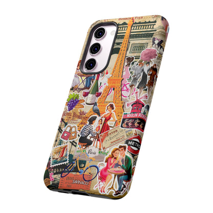 Paris Nostalgia Tough Phone Case