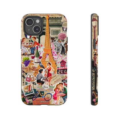 Paris Nostalgia Tough Phone Case