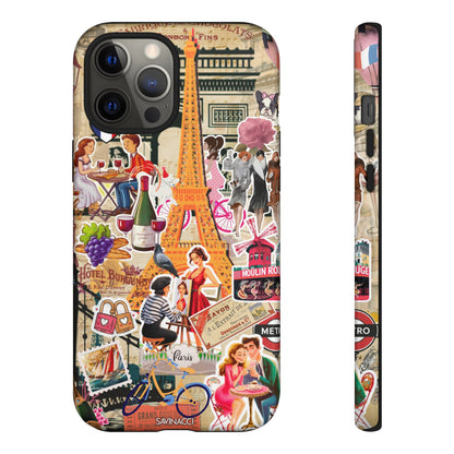 Paris Nostalgia Tough Phone Case