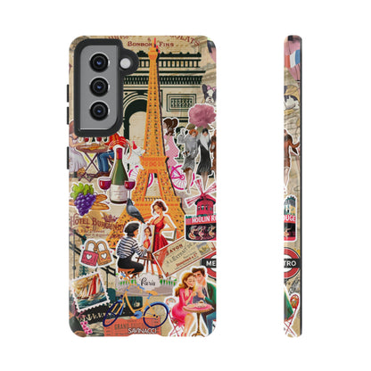 Paris Nostalgia Tough Phone Case