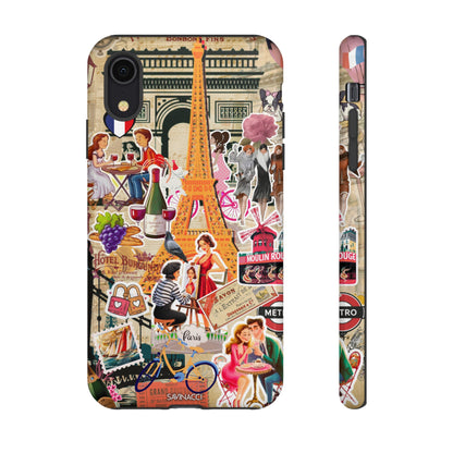 Paris Nostalgia Tough Phone Case