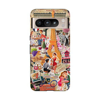 Paris Nostalgia Tough Phone Case