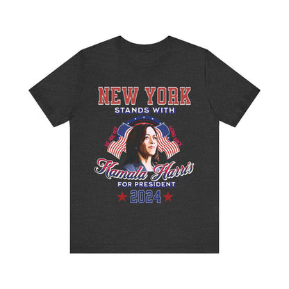 Kamala Harris 2024 New York Stands With Kamala Harris T Shirt