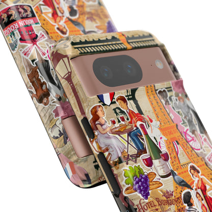 Paris Nostalgia Tough Phone Case